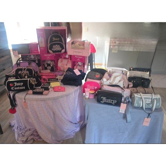 Juicy Couture String of Pearls Backpack - Picture 2 of 3